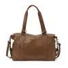 Bolsa Tote Simples Transfronteiriça para Uso Diário Feminina Outono 2025 Nova Tendência Grande Capacidade Casual e Estilosa Bolsa de Ombro Único
