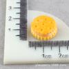 Bolo pão comida brincar resina acessórios caseiro creme cola DIY material miniatura casa de boneca decoração ornamentos atacado
