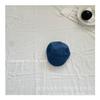 Pajarita de moda conjunto de dos piezas otoño e invierno sombrero de pintor vintage sombrero a cuadros de sarga progresivo para niños y niñas estilo extranjero azul marino