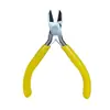 Suministros del Fabricante Alicates Hechos a Mano, Pinzas de Punta Fina, Mini Alicates Hechos a Mano, Juego Amarillo de Ocho Piezas de Alicates para Joyería DIY