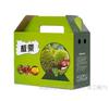 Nueva caja de embalaje para castañas de 2.50 kg-5.00 kg caja de embalaje para nueces caja de color cartón caja de regalo caja para papas fritas en stock venta al por mayor