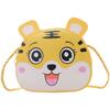 Bolsas Infantis Novas Bolsas Mini Tigrinho Fofas Masculinas e Femininas de Viagem Transversal Bolsa de Ombro Desenho Animado