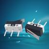 Micro interruptor de perna longa com alça reta de três pernas pequeno interruptor de detecção de reinicialização do mouse comprimento da alça opcional