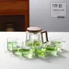 Tetera para Uso Doméstico, Tetera de Vidrio Resistente a Altas Temperaturas, Nuevo Modelo 2025, Separación de Té y Agua, Tetera para Preparar Té en la Oficina, Juego de Té