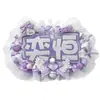 Nombre de la etiqueta de soporte de fábrica de origen producto terminado DIY reflectante tela no tejida bolso creativo charm decoración colgante para concierto de celebridades