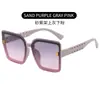 Gafas de Sol Cuadradas de Moda con Personalidad Europeas y Americanas para Mujer, Verano, Protección UV, Protector Solar, Moda, Parasol para Exteriores, Gafas de Sol