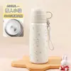 Copo Térmico para Estudantes, Garrafa de Água para Beber Direto para Meninas, Copo de Viagem Portátil de Aço Inoxidável de Grande Capacidade, Design de Alta Qualidade 316