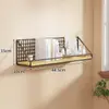 Estante de almacenamiento de pared para dormitorio, habitación de estudiante, litera, cesta colgante de pared sin perforación para aperitivos y artículos varios
