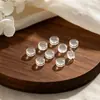 Tapones de silicona para los oídos, copas para los oídos antideslizantes, copas universales de goma blanda para los oídos, tachuelas para los oídos, tapones traseros fijos anticaída