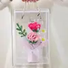 En stock Caja de embalaje de plástico PVC gran capacidad flores Caja de regalo Tanabata cuadrado ramo de regalo Caja de embalaje transparente PET