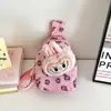 Labubu Dibujo Animado Lindo Trendy Bolso de Pecho Transfronterizo Bolso de Hombro de Nylon para Niños y Niñas de 3-6 Años Bolso Cruzado de Gran Capacidad