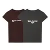 Z Estilo Europeo y Americano Transfronterizo 2026 Nueva Moda Elegante Ropa para Mujer al por Mayor Camiseta de Manga Corta con Letras Delanteras 4174012