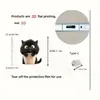 Tapón de polvo para teléfono móvil 2D, colgante acrílico de gatito transfronterizo, colgante de Tipo C enojado, artículo de venta caliente, otros productos africanos
