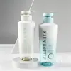 Botella Personalizada con Bomba de Loción de Hombro Ancho 500ml Botella Dispensadora de Champú Botella para Acondicionador de Mascotas Loción Corporal Botella de Gel de Ducha