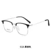 Yitong "26026" 52mm Marco de Gafas Estilo Ceja Ultraligero Sin Tornillos de Titanio Puro para Hombres con Patillas Flexibles, Venta al por Mayor desde Danyang
