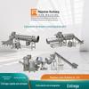 Série de Processamento Personalizado Equipamento de Pulverização de Temperos Equipamento de Pulverização de Aço Inoxidável para Linha de Temperar Alimentos Expandidos
