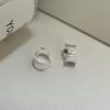 Plata esterlina S925 estilo coreano moda japonesa Matsumoto huinai mismo estilo clip para la oreja estilo coreano moderno simple joyería para la oreja al por mayor