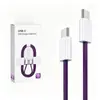 Cabo de dados de carregamento rápido duplo Tipo-C Baitong 60W, adequado para iPhone 18, apresenta um design trançado para maior durabilidade e resistência ao puxão