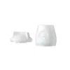 Zongbo Cabeza de Ardilla de Silicona Casa de Hongos Tarro de Almacenamiento Molde de Silicona Velero de Aromaterapia DIY Adorno para Taza de Velas Molde de Yeso
