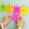 Papel Post-it Clásico Serie Periódico 3M 654 Amarillo Papel Post-it Nota Post-it Pequeña Se puede usar repetidamente