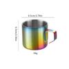 Taza de Agua de Acero Inoxidable de Doble Capa Más Vendida Transfronteriza, Taza de Café con Asa, Capacidad Adecuada, Diseño Antideslizante, Taza de Oficina