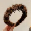 Linda diadema de felpa de dibujos animados para mujer, especialmente diseñada para lavarse la cara y aplicar mascarillas faciales, diadema de corona alta, lista para fotos, crea una atmósfera elegante