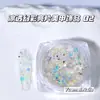 Comercio Exterior Estilo Ins Hielo Transparente Fantasía Lentejuela Joyería Mixta Alto Brillo Degradado Destello Caja de Uñas Lentejuela Al Por Mayor