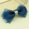 Frete grátis completo novo estilo updo super fada pura bela coreana estilo handmade bow twist clip clipe de moda clipe horizontal clipe acessórios de cabelo