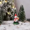 Adornos navideños creativos decoración del hogar manualidades de resina muñeca diy micro paisajismo accesorios de material para botella de vidrio
