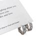 Design de nicho com sensação de anel de diamante completo, brincos de argola de cristal retrô, brincos femininos de luxo leve, temperamento de celebridade da internet, brincos curinga no atacado