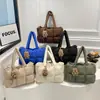 Bolso de Hombro Estilo Nuevo, Bolso Acolchado Suave y Cálido, Bolso Tote de Hombro Nube para Mujer, Bolso de Tela Nube Tote Casual de Moda