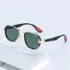 Óculos de Sol Novo Estilo Moda Tendência Personalidade Nicho Metal Óculos de Sol Proteção UV Estilo Transfronteiriço Europeu e Americano Comércio Exterior Atacado