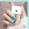 Esmalte de Uñas Doble Esmalte de Uñas Set de Esmalte de Uñas Sin Hornear Larga Duración No Se Rompe No Se Despelleja Esmalte de Uñas Aceitoso
