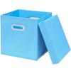 Caja de Almacenamiento de Tela No Tejida Directa de Fábrica Sin Tapa Caja de Almacenamiento Plegable Caja de Almacenamiento para Cajón de Armario Almacenamiento de Ropa Interior