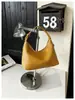 Bolso de hombro para mujer, versión coreana, estilo ins, bolso de mano tejido de cuero suave, casual, para ir al trabajo, moderno, retro, bolso de axila