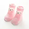 Calcetines Antideslizantes para Bebé Niños Pequeños Primavera Otoño Dibujos Animados Puntos Pegamento Calcetines Infantiles Calcetines de Piso Animales Comercio Exterior Calcetines Antideslizantes