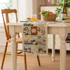 Mantel Jacquard Teñido en Hilo Modelo Nuevo 2026 con Borlas y Bordes Dorados Estilo Nórdico, En Stock Venta al por Mayor Directa del Fabricante
