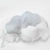 Máscara de Ojos Ligera de Seda Nube, Máscara de Dormir Bloqueadora de Luz, Estilo con Ganchos para las Orejas para Dormir y Vacaciones, Seda de Morera de Doble Cara