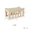 Castillo de Conejo de madera ensamblado desmontable conejo madera maciza juego casa de escondite Totoro casa de madera casa de escondite para cobaya