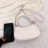2022 Novo Verão Crossbody Bolsa Mão Elegante Axila Bolsa Feminina Simples Casual Ombro Portátil Pequeno Quadrado Bolsa