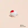 Muñeco de Nieve con Sombrero Rojo Lindo de Dibujos Animados Adornos de Resina Estéreo Decoración Creativa para Escritorio de Computadora de Coche Pequeños Adornos