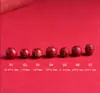 Colección de Accesorios de Cinabrio de Alto Contenido y Arena Dorada Púrpura para Pulseras, Colgantes, Collares, Colgantes de Coche y Accesorios DIY al por Mayor