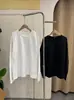 Camiseta de manga larga para hombre de primavera y otoño, cuello redondo, camiseta básica