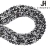 Jinghui Accesorios para joyería DIY cuentas redondas naturales corte copo de nieve 2m-4m pulsera de cristal semiacabada hecha a mano cuentas sueltas