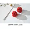 Pendientes de Planta Fruta Seca Natural Pendientes de Calabaza Material Personalidad Creativo Joyería de Nicho Accesorios para Pendientes Fruta