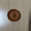 Nuevo Portainciensos Estilo Zen Portapalillos de Madera para el Hogar Portapalillos de Incienso Ceremonia del Té Quemador de Incienso Redondo Base para Incienso Placa Portadora de Hogar de Madera de Águila