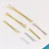Accesorios de Plata S925 Pasador en T Pasador de Cabeza Plana Pasador de Cabeza Grande Pasador en Forma de T Pendientes Hechos a Mano para DIY Accesorios de Joyería Aguja de Plata