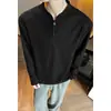 Otoño 2026 Nuevo Estilo Estilo Hong Kong Interior Talla Grande Cuello Alto Manga Larga Camiseta M-5X HT261212-P22
