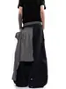 Directamente del fabricante: Pantalones Casuales a Cuadros con Solapa Estilo High Street Americano para Hombre, Nuevo Estilo de Verano, Corte Holgado, Doble Cintura, Dobladillo Curvo, Estilo Ins