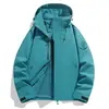 Chaqueta de una sola capa para hombre y mujer estilo familia Luo, a prueba de viento e impermeable para exteriores, para deportes de primavera y ocio, montañismo, con logo personalizado